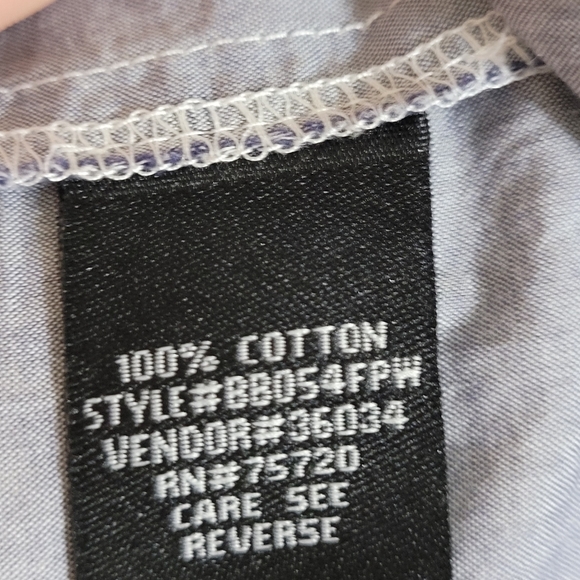 ⭐️ Buckle black slim fit button down shirt - Picture 4 of 6